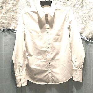CLUB MONACO WHITE BUTTON DOWN SHIRT SZ S/P